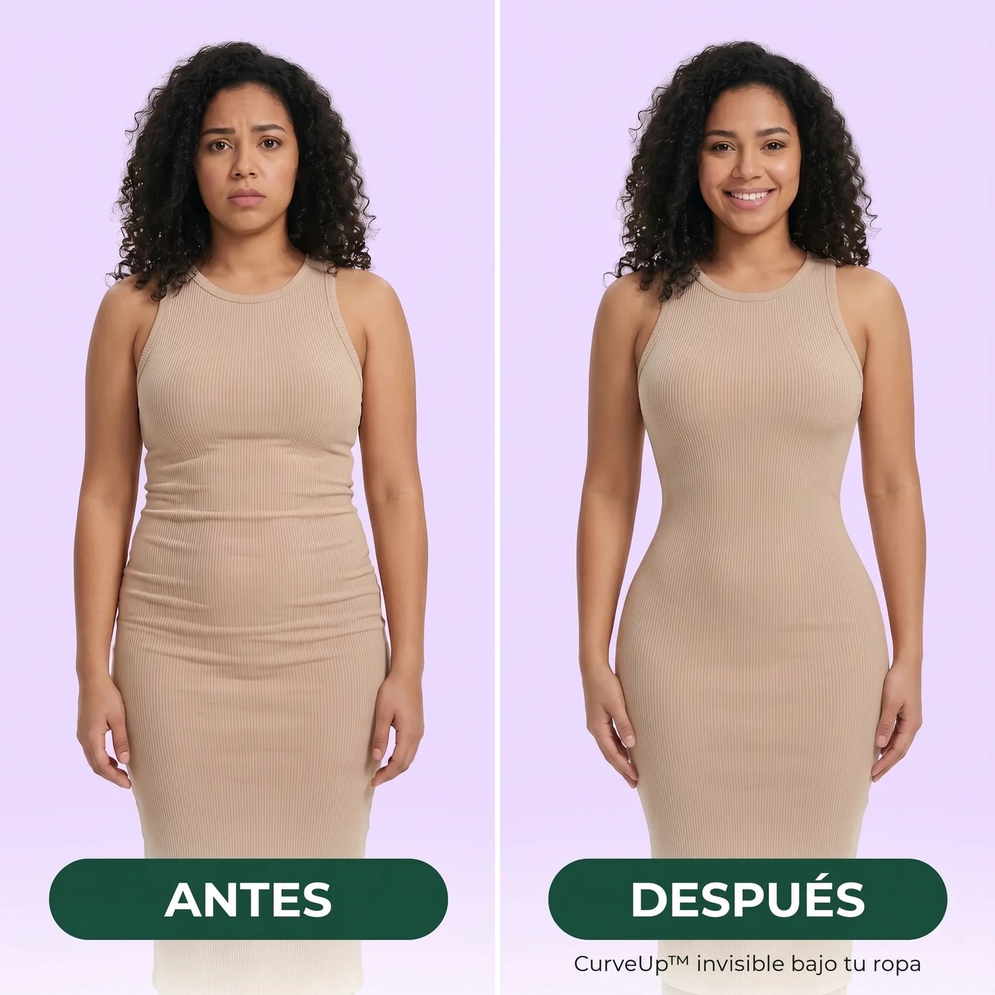 CurveUp™ — Panty Moldeador | Moldea cintura + levanta glúteos + Regalo incluido 🎁